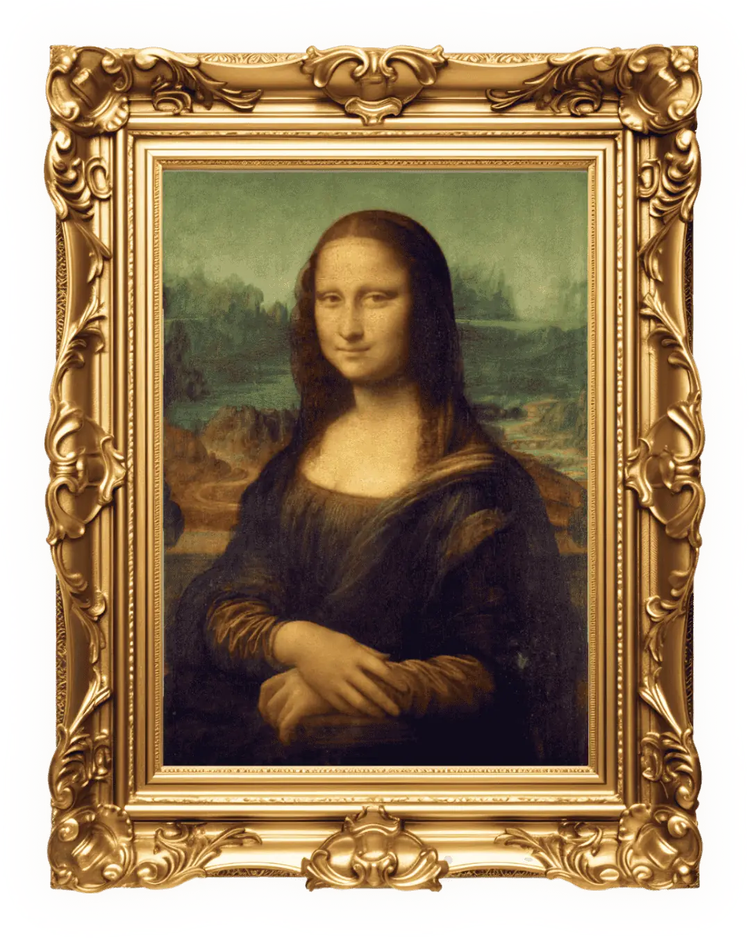 Mona Lisa enmarcada, símbolo del origen del Metodo di Eccellenza